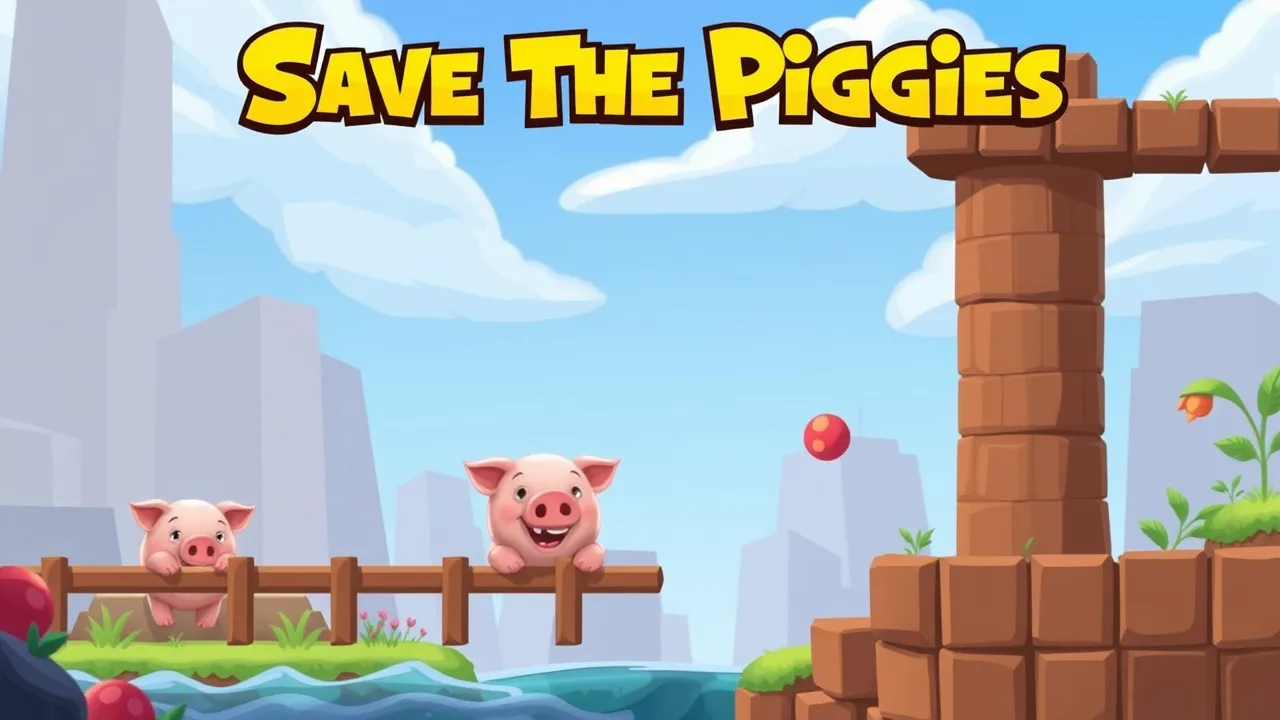 Strategic Brain Teasers in Save The Piggies image