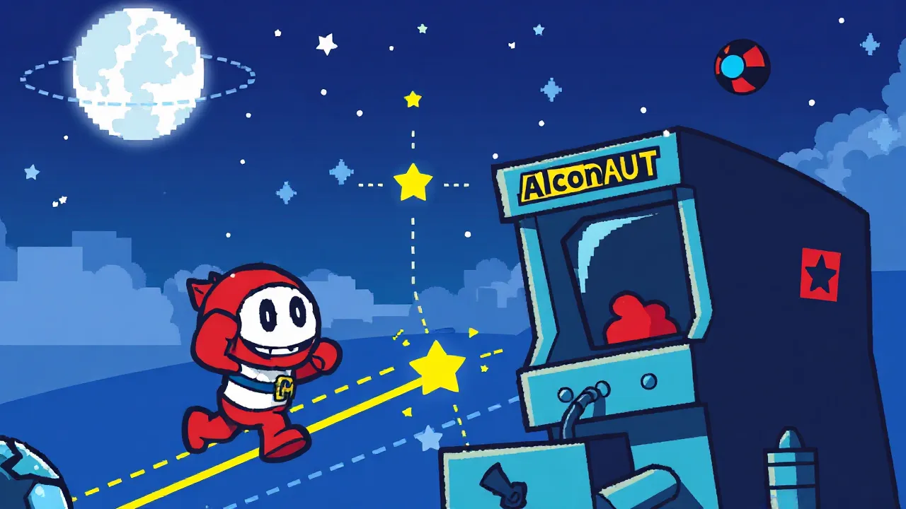 Super Marty o Alconaut: A Retro Arcade Adventure image