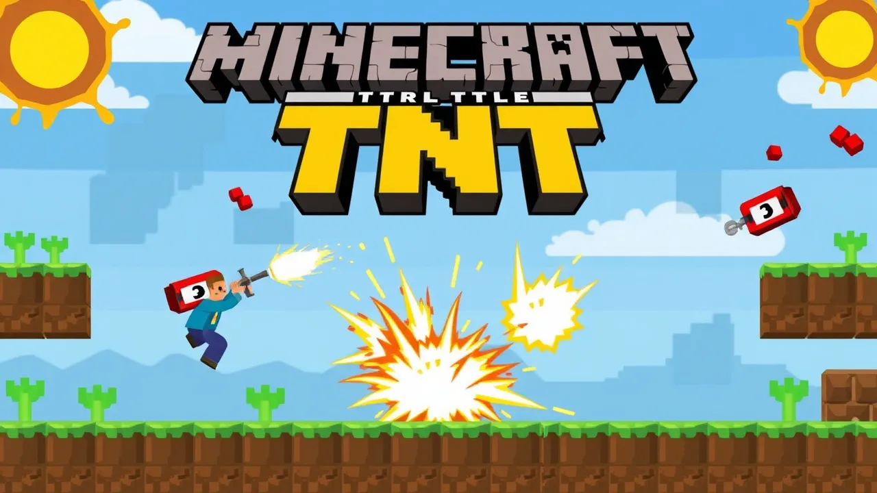 Friends Battle TNT: Explosive 2 Player Arcade Action image