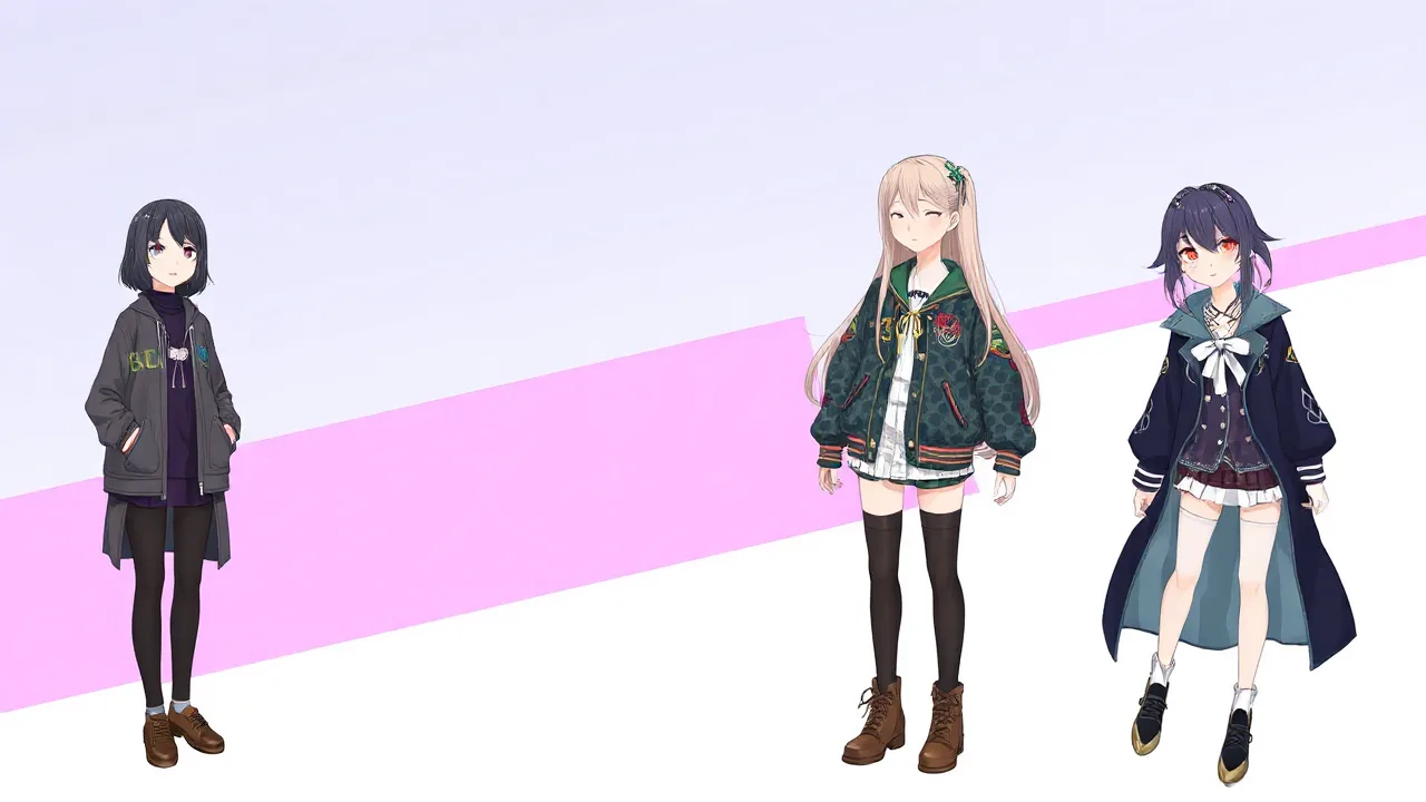 Best Anime Fashion Looks in Suitable Outfit Dressup image
