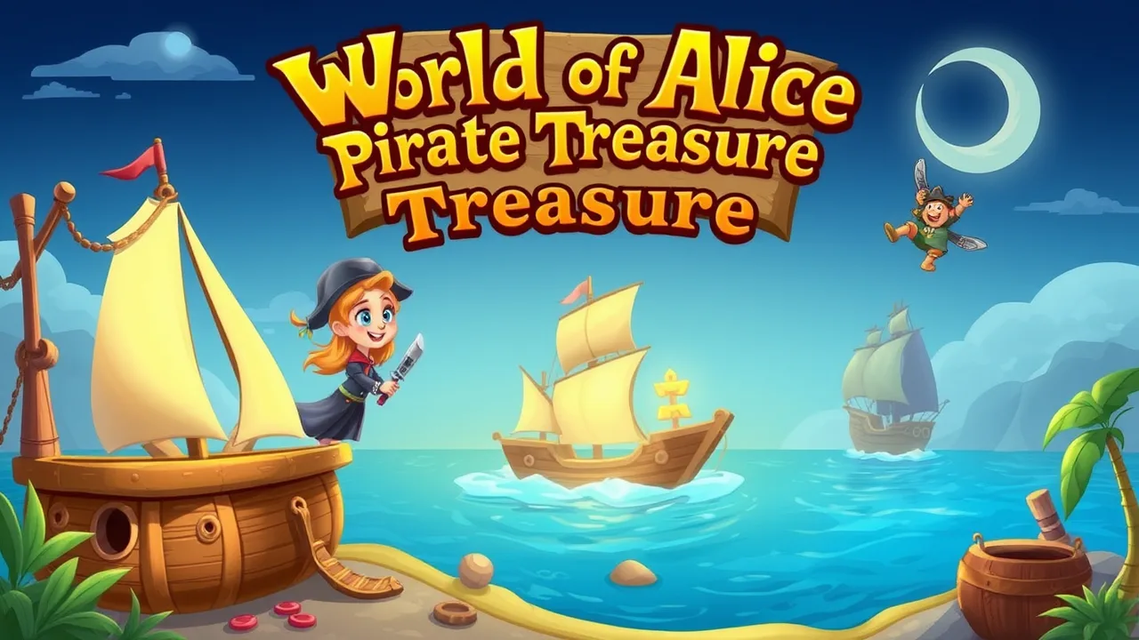 Discover the Fun of World of Alice Pirate Treasure image