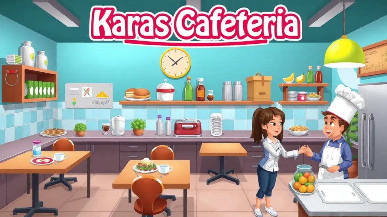 Karas Cafeteria Puzzle Fun for Girls and Boys image