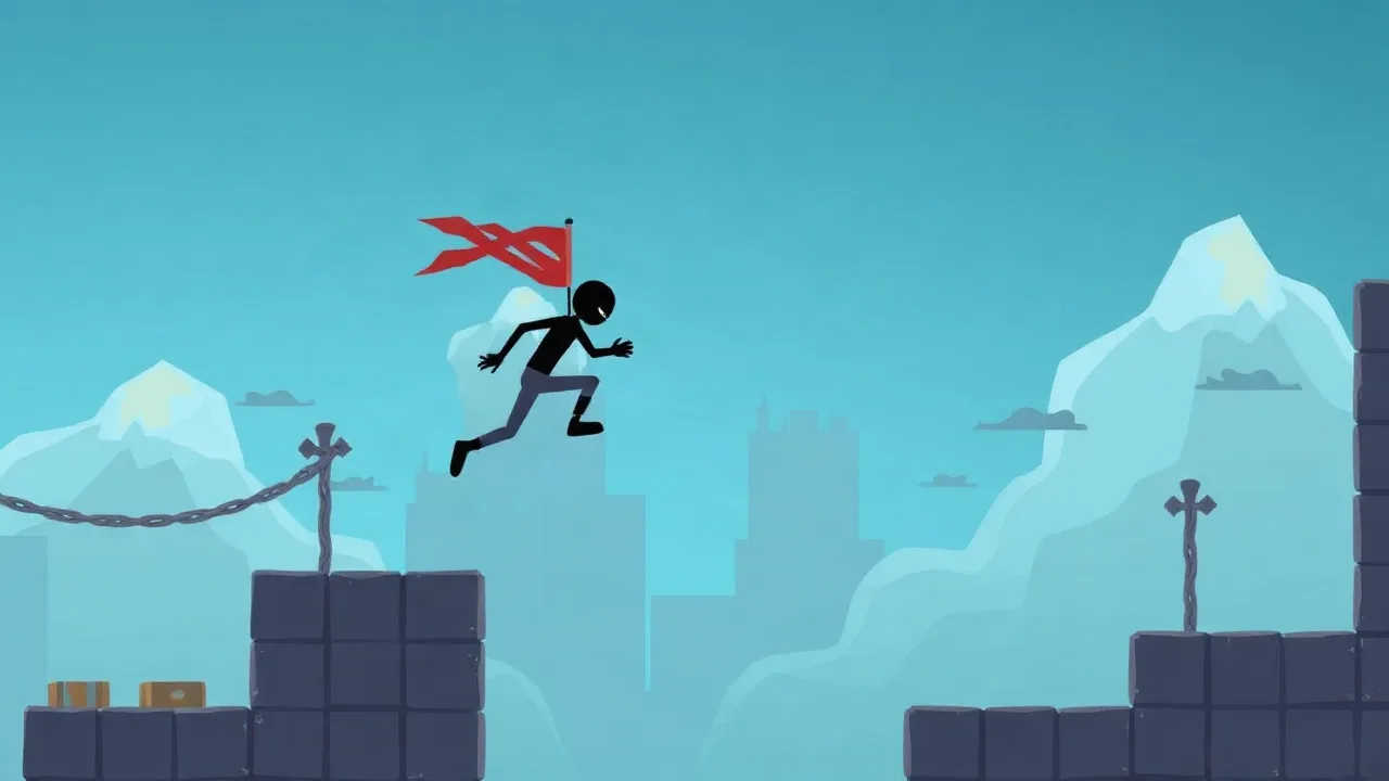 Master the Thrills of Stick Run Parkour in This Addictive Arcade image