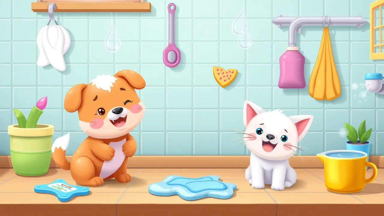 Relax with the Fun Animal Cleaning Puzzle Game Happy ASMR Care image