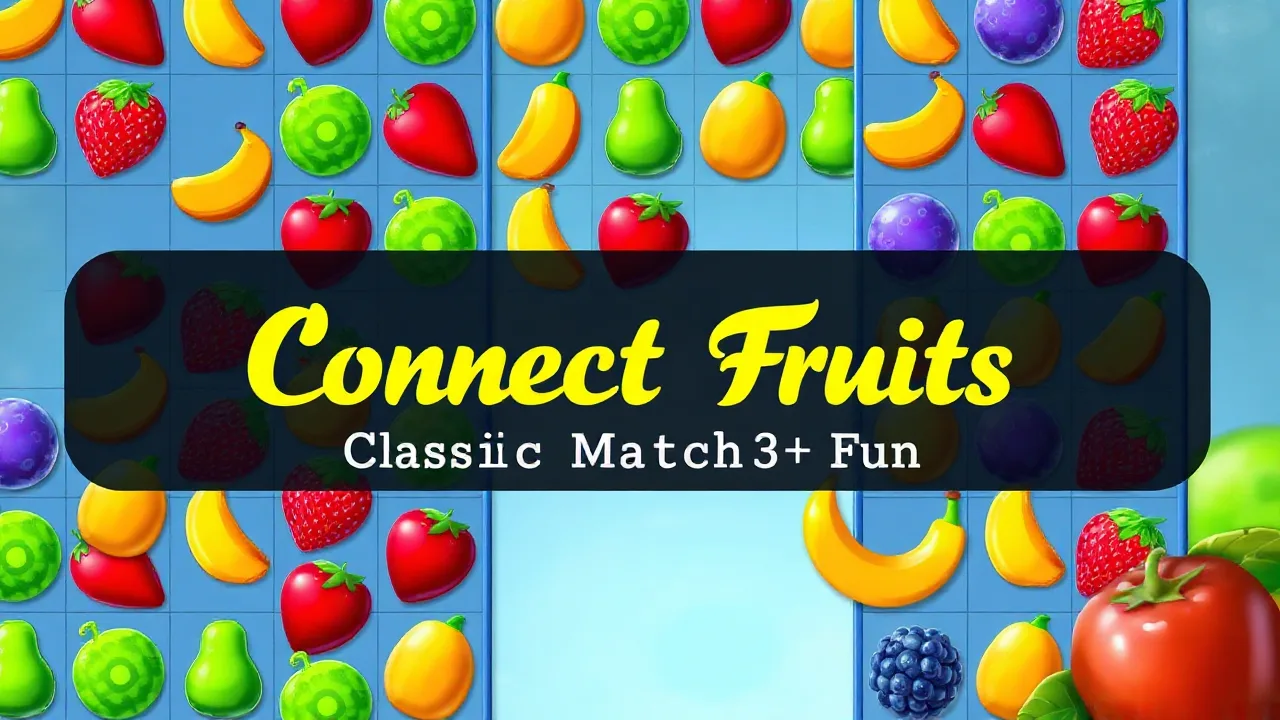 Connect Fruits: Classic Match3 Fun image