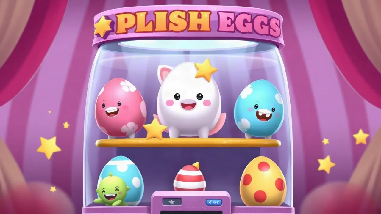 Plush Eggs Vending Machine: Unwrap the Fun in This Puzzle Game image