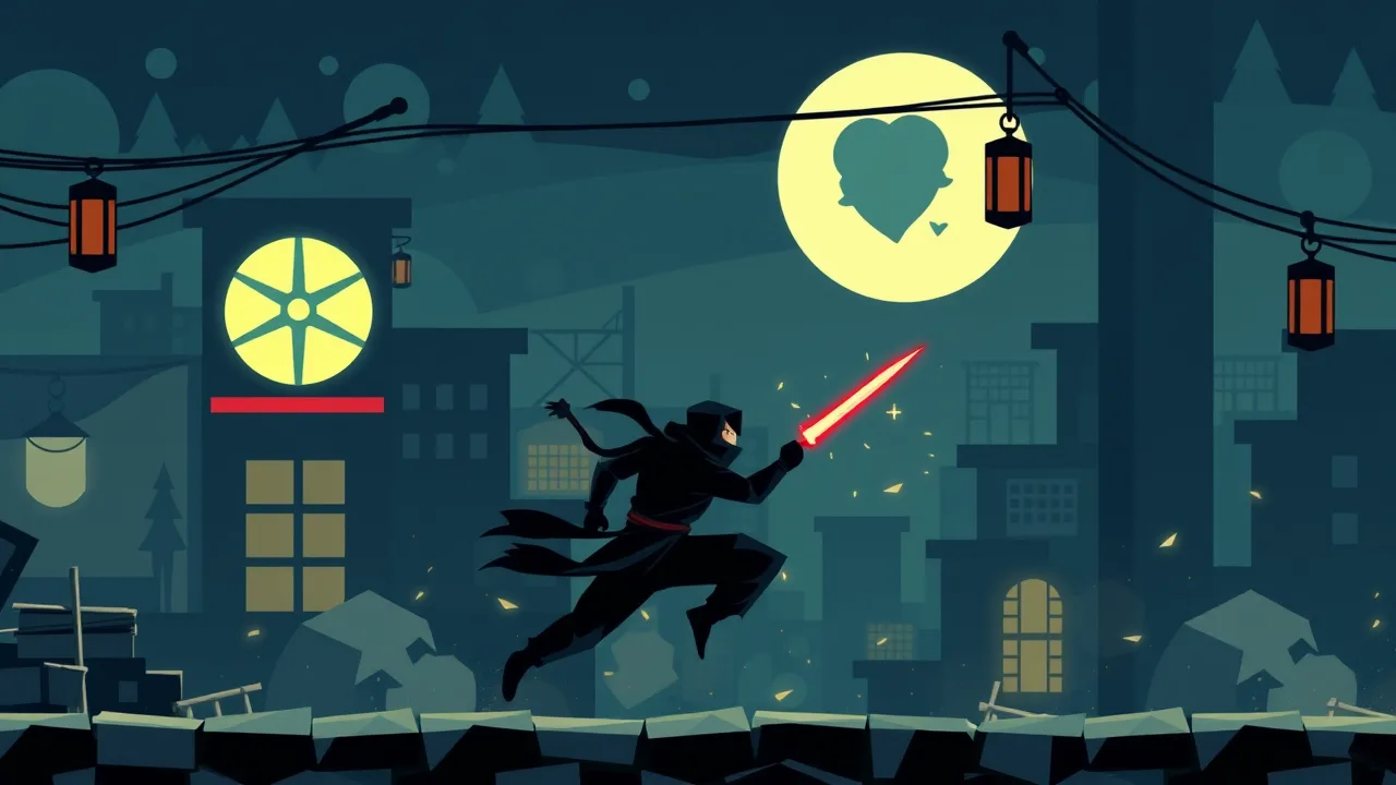 Master the Art of Stealth in Night Ninja image