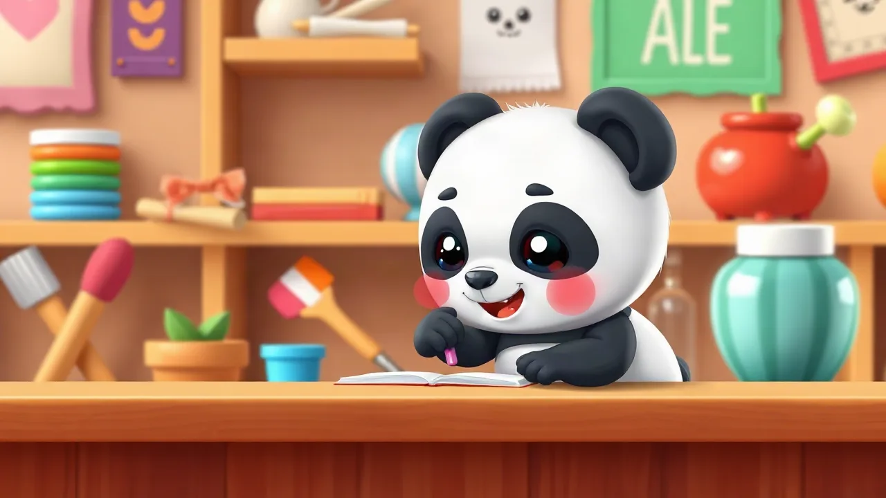 Baby Panda Kids Crafts DIY Unleashes Your Inner Artist image