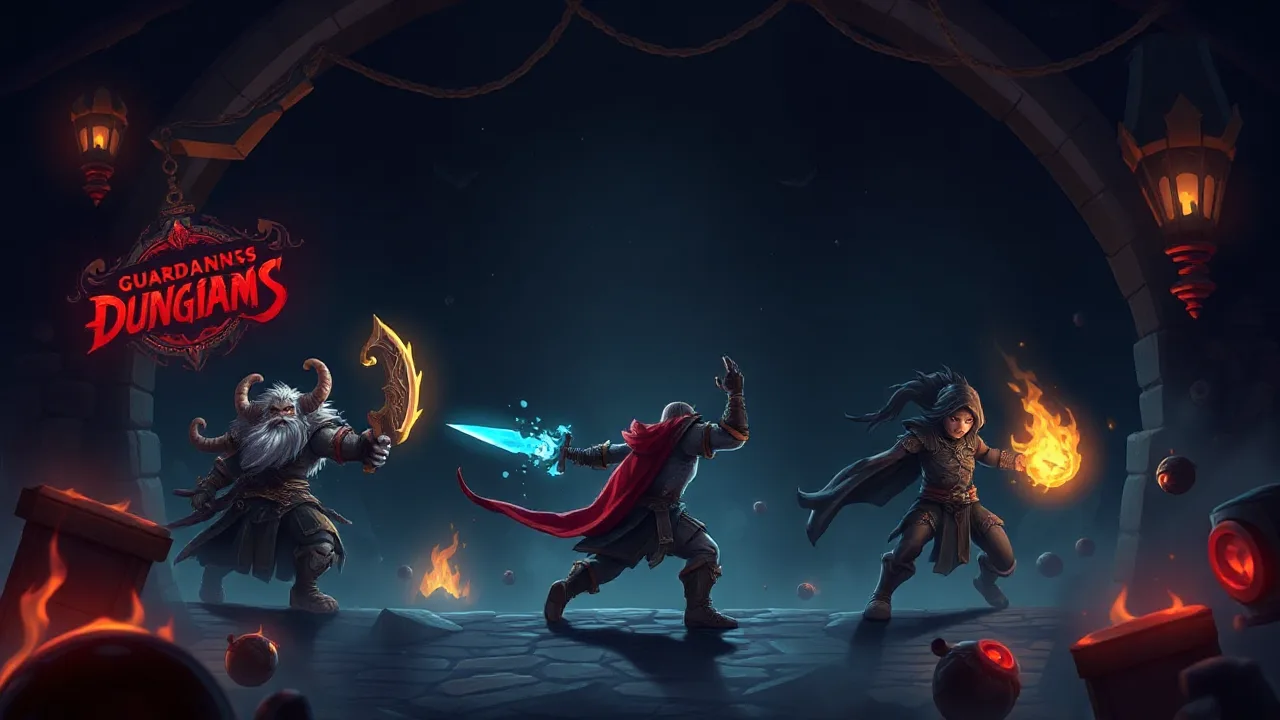 Epic Dungeon Fighting Awaits in Guardians of the Dark Dungeon image