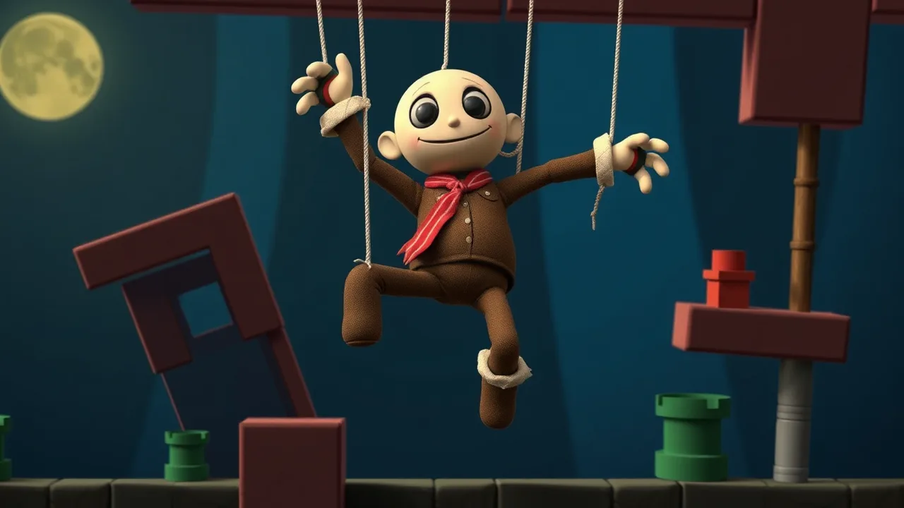 Physics Fun Awaits in Puppetman: Ragdoll Puzzle image
