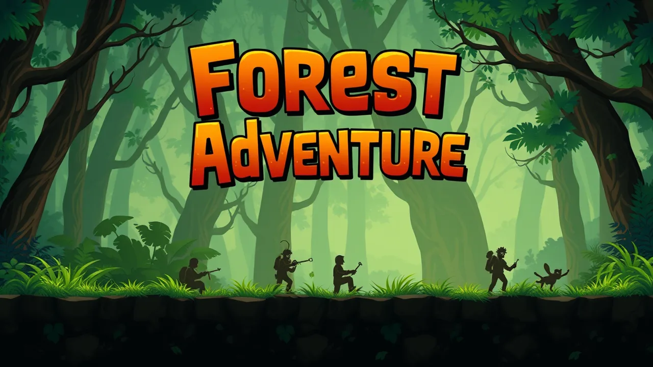 Forest Adventure: A Thrilling 2D Arcade Escape image