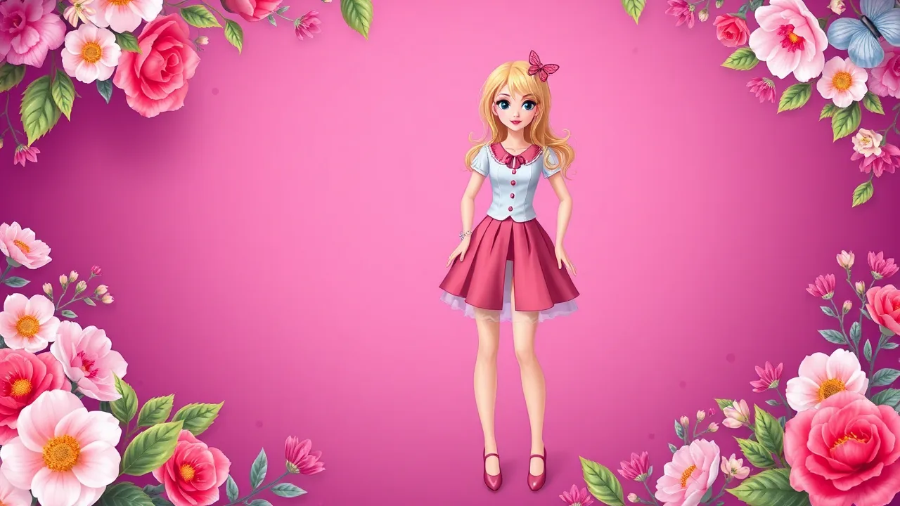 Discover the Fashion Puzzle in BFFs Flowers Inspired Fashion or image