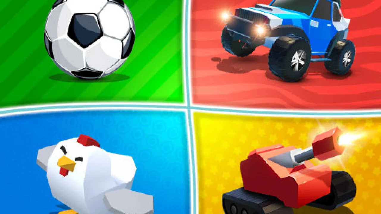 Experience Action with 2,3,4 Player Games image