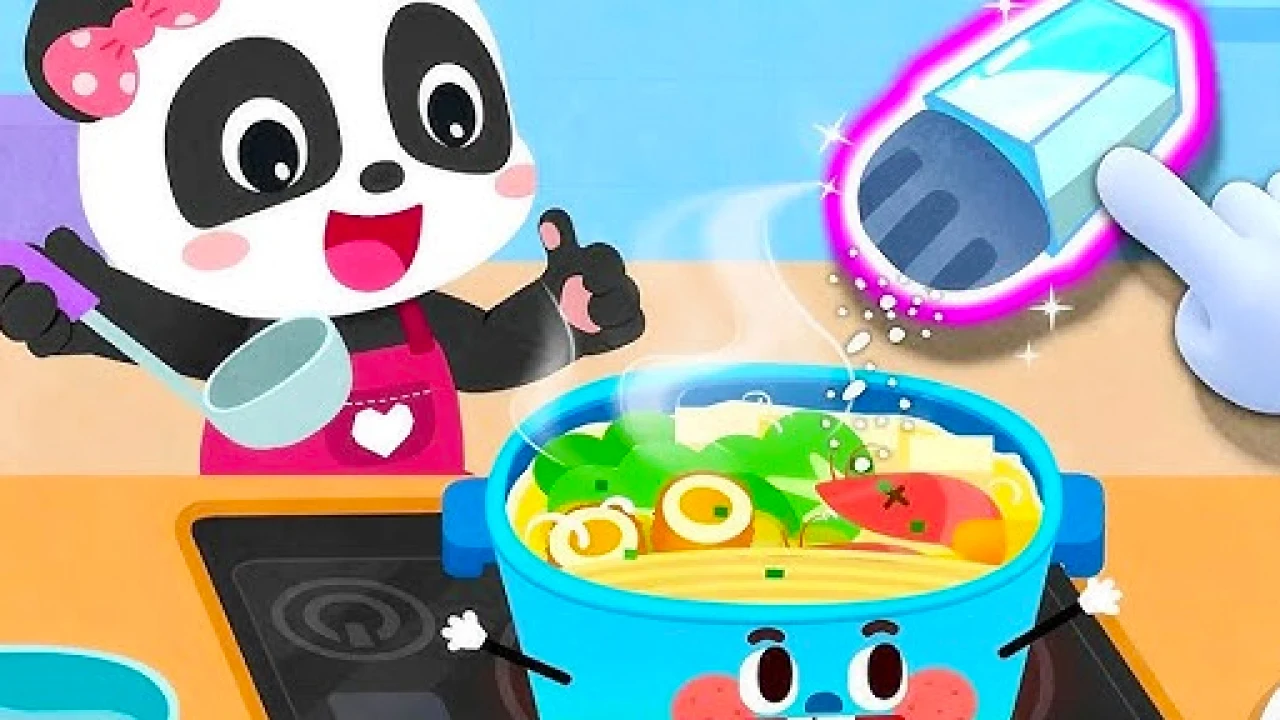 Baby Panda Magic Kitchen: A Fun Cooking Adventure image