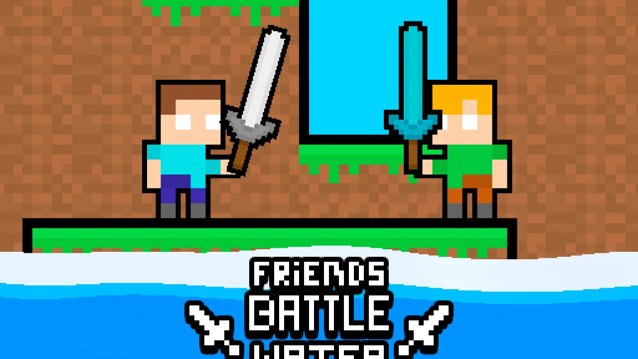 Battle for Water: Friends Battle Water Die image