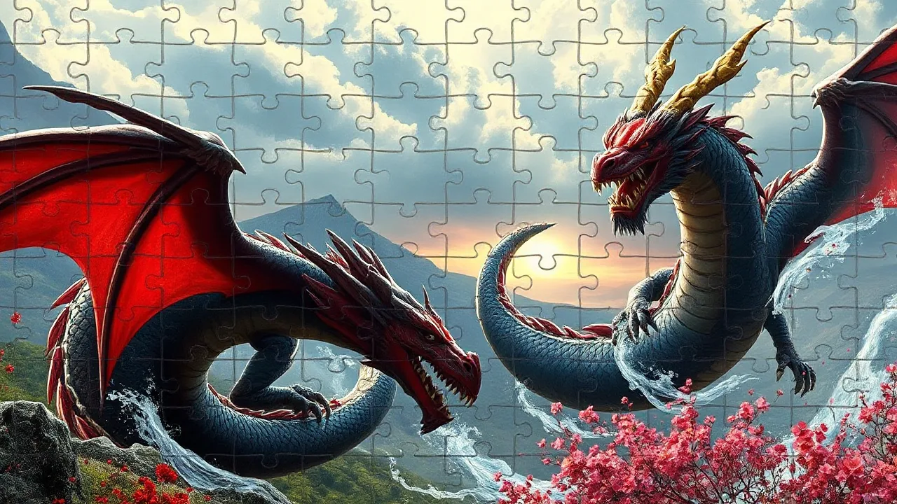 Solve Dragon Year Jigsaw and Unleash Your Puzzle Skills image