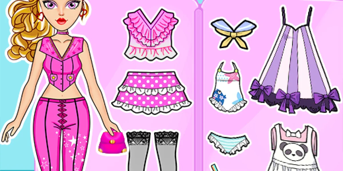 Dress Up Fun for Kids: Sweet Doll Dressup Makeup Game image