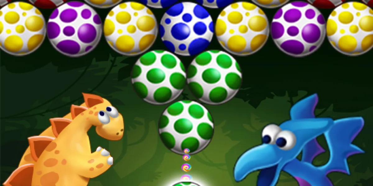 Dino Eggs Bubble Shooter: Puzzle Perfection image