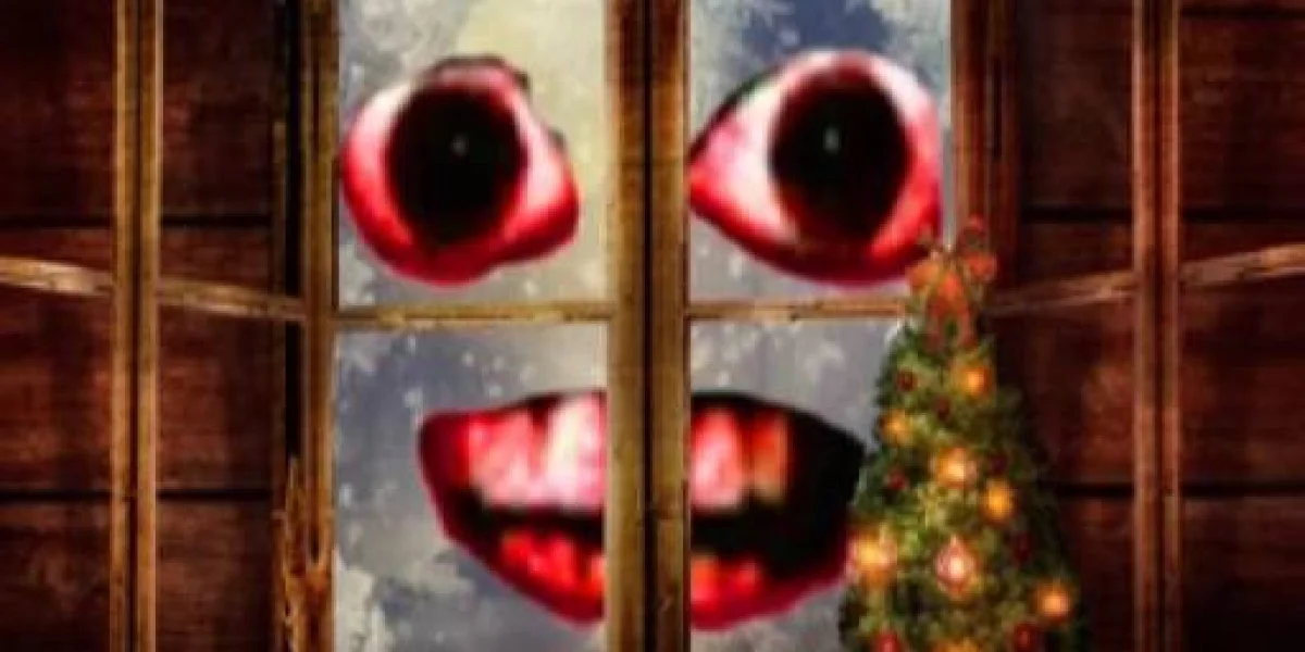 New Year Santa Claus outside the window: A Chilling Puzzle image