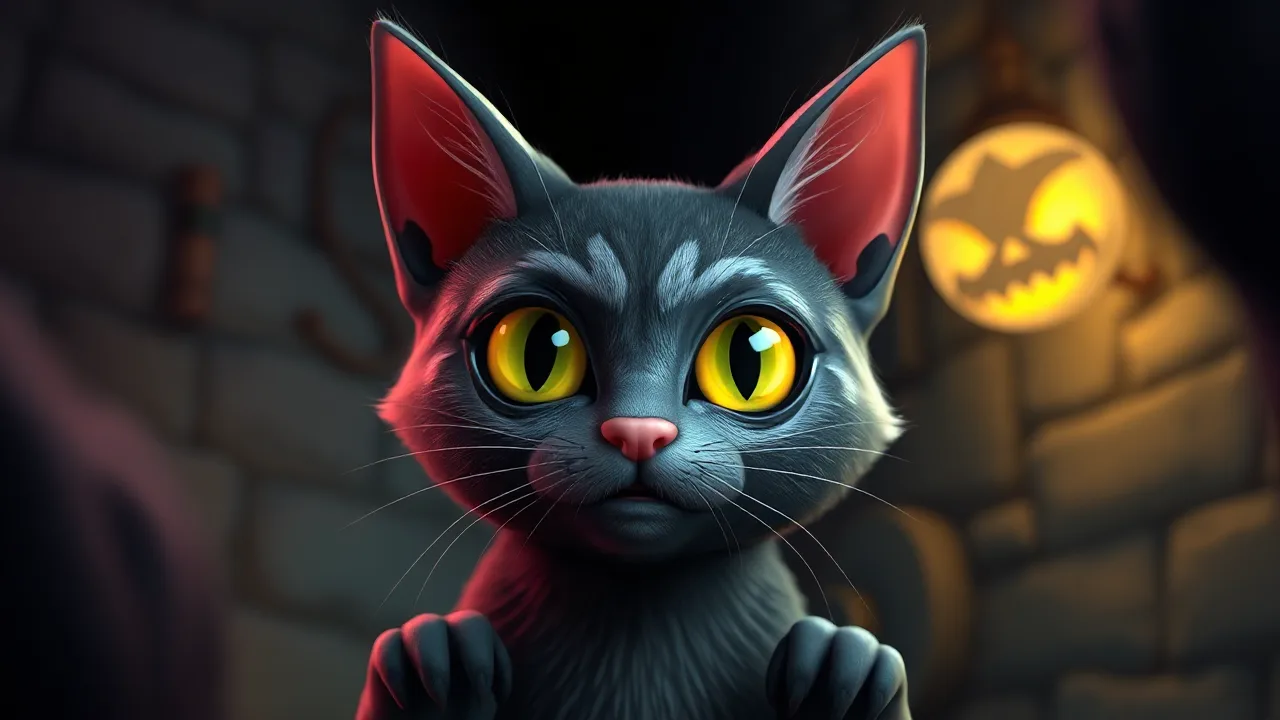 Escape the Spooky Cat's Puzzle image
