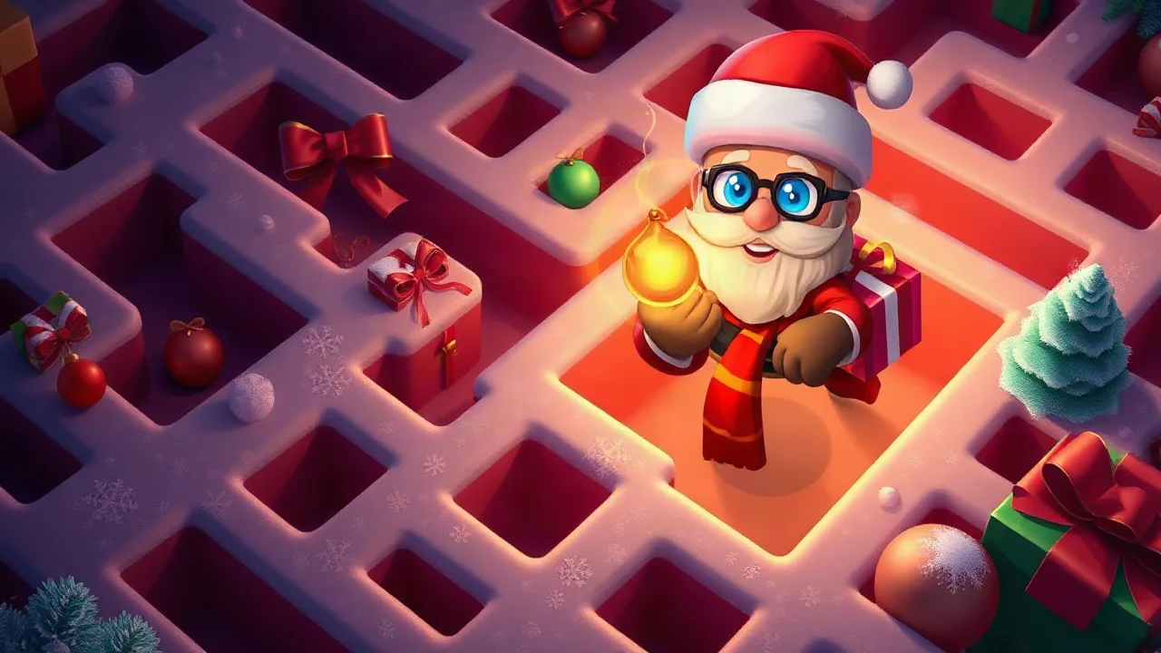 Solving the Festive Puzzles of Christmas Maze Mania image