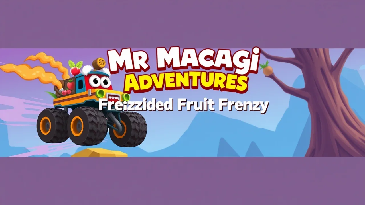 Mr Macagi Adventures: Frenzied Fruit Frenzy image