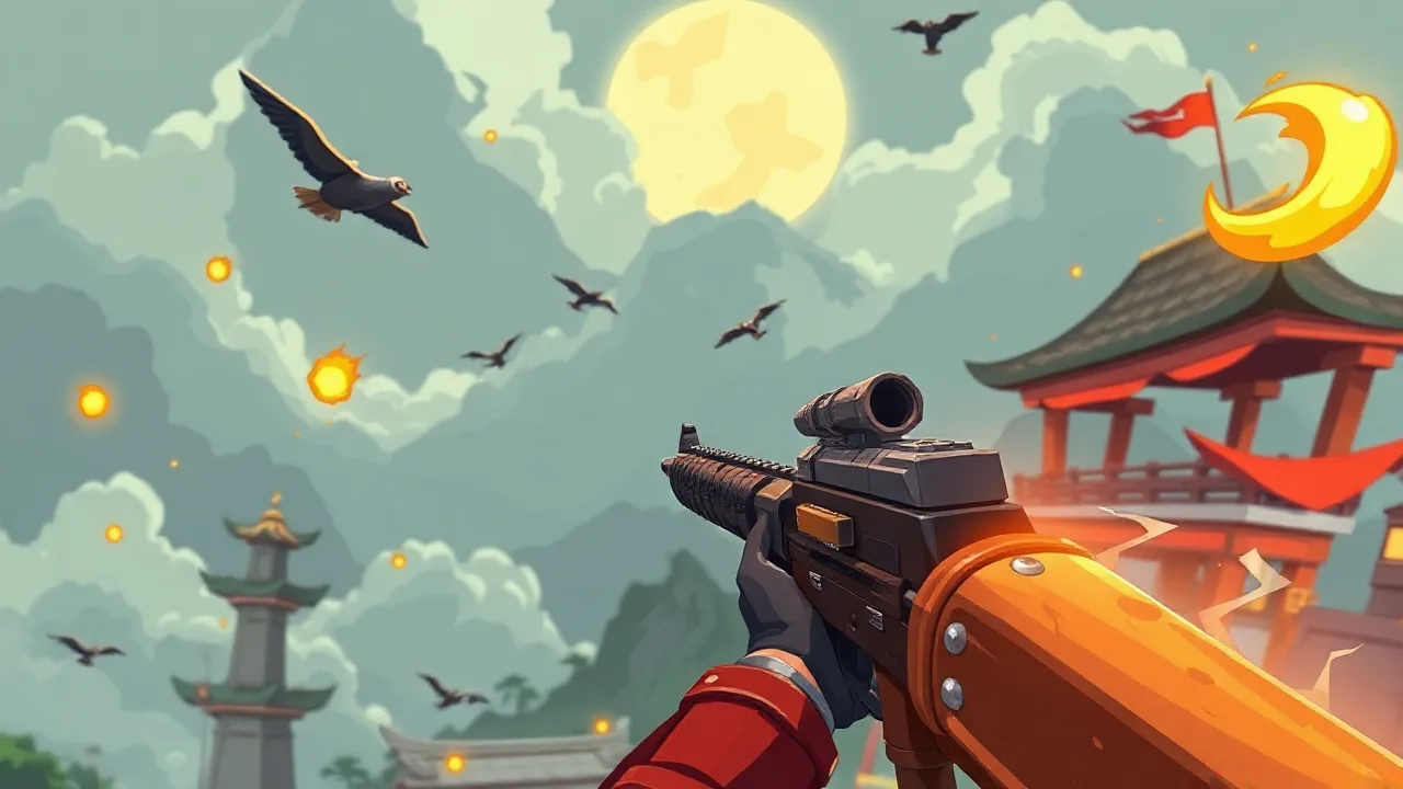 Play Gunshot Odyssey: A Unique Samurai Puzzle Shooter image