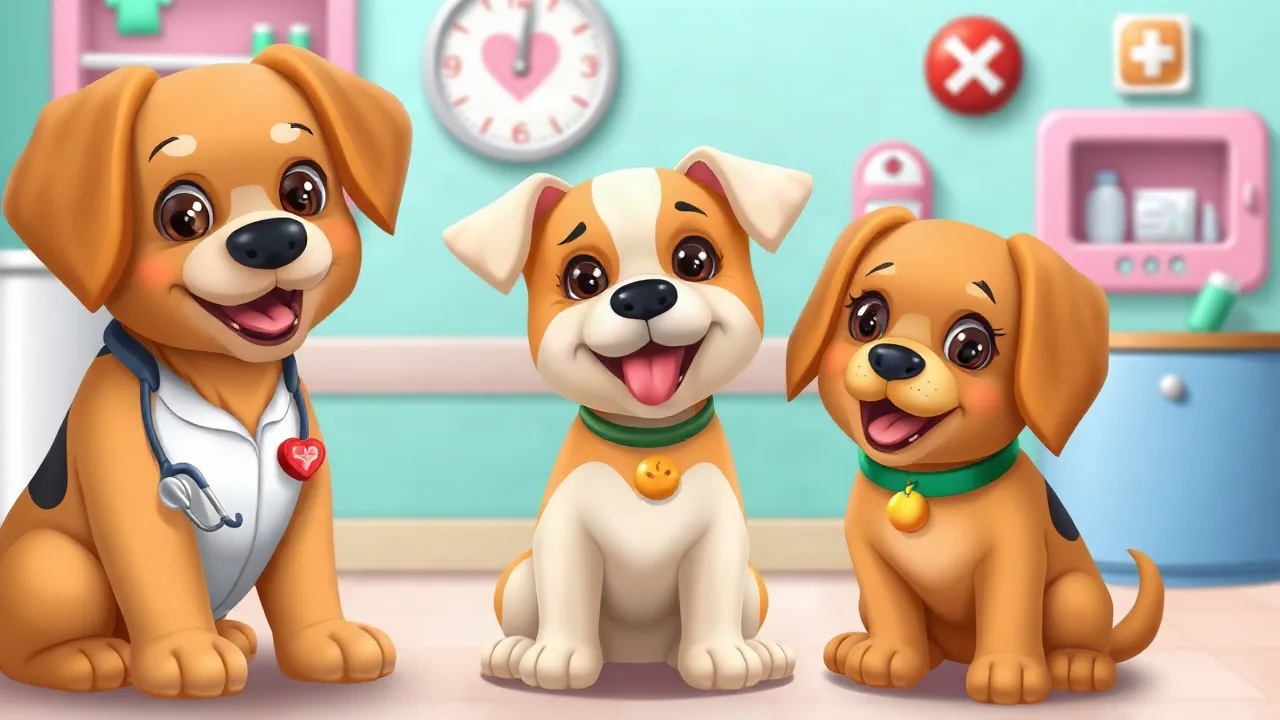 Fun and Educational Puzzle Game for Kids: Dog Hospital image