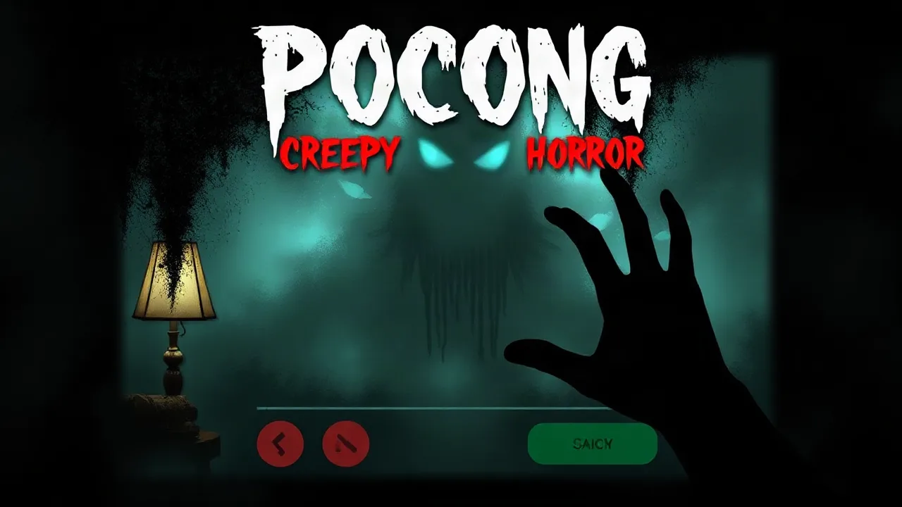 Puzzle Games to Scare You: Pocong Creepy Video Call Horror image