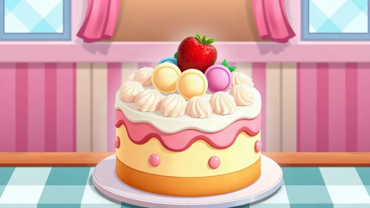 Bake Sweet Bakery Girls Cake: A Tasty Puzzle Adventure for Kids image