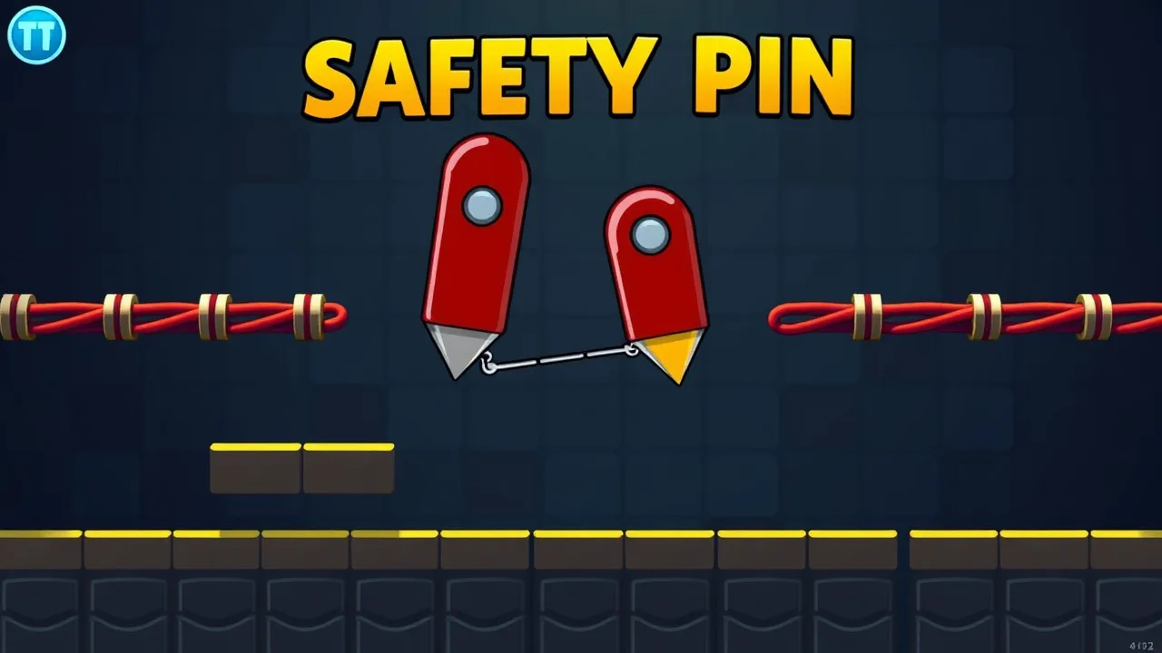 Play Safety Pin Couple A Fun Action Arcade Game image