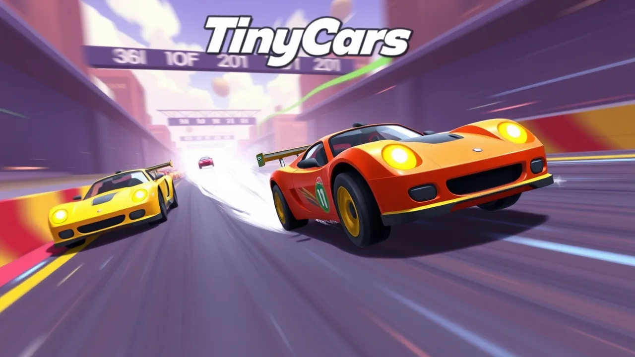 TinyCars Brings Drifting Arcade Action to Your Screen image