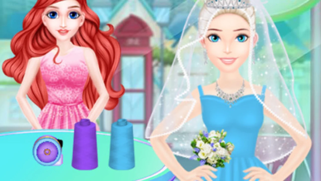 Play Romantic Wedding Dress Shop and Design Your Dream Gown image