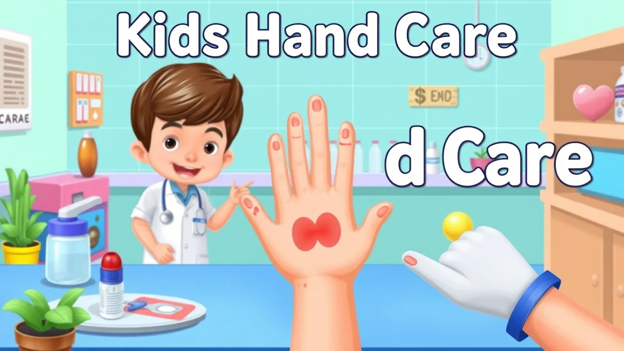 Kids Hand Care Puzzle Game Fun for Families image