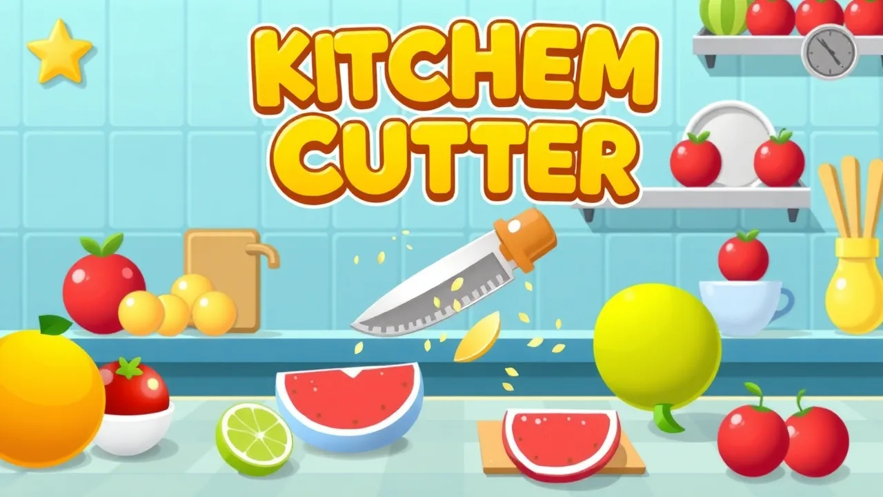 Great MOM Kitchen Cutter - A Fun Fruity Racing Adventure image