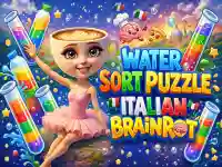 Water Sort Puzzle   Italian Brainrot background