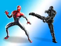 Spiderman Fight background