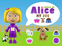 World of Alice   My Dog background