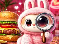 Labubu Hidden Burger background