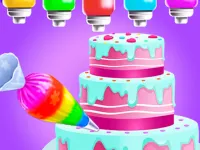 Sweet Bakery Girls Cake background
