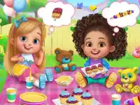 Babysitter Party Caring Games background