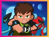 Ben 10 Colorful Universe background