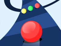 Color Road Ball background
