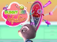 Bunny Ear Infection background