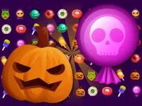 Sweet Candy Halloween background