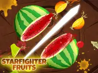 Star Fighter Fruits background