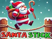 Santa Stick background