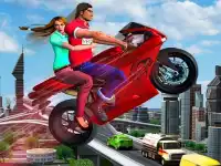 Tricky Bike Crazy Stunt Dead Mission Game background