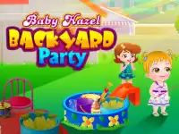 Baby Hazel Backyard Party background