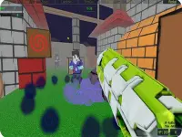 Zumbie Blocky Land 2022 background
